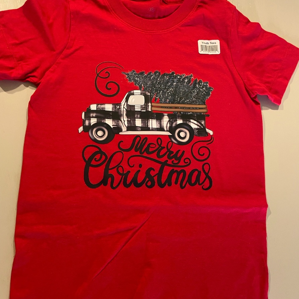 Kids Christmas tee size XS